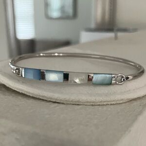 Capri bar bracelet bangle with hook